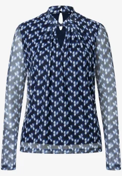 Online Meshshirt, Dot Print, Frühjahrs-Kollektion T-shirts - Tops