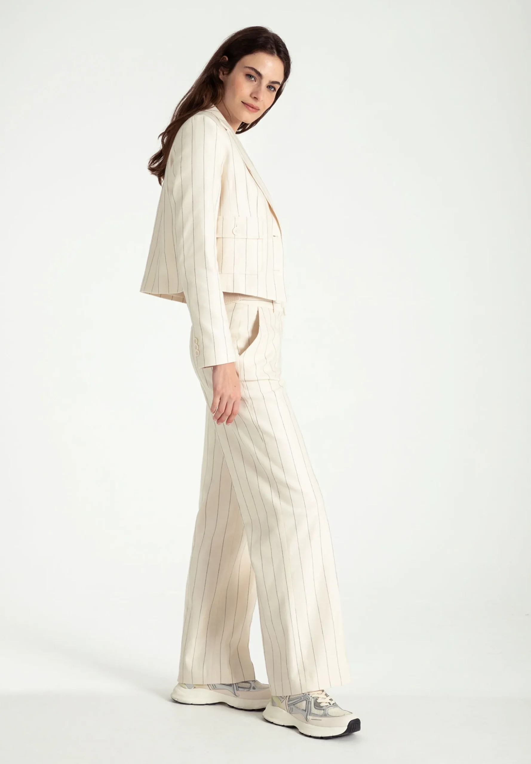 Best Nadelstreifenblazer, ecru/schwarz, Frühjahrs-Kollektion Blazer