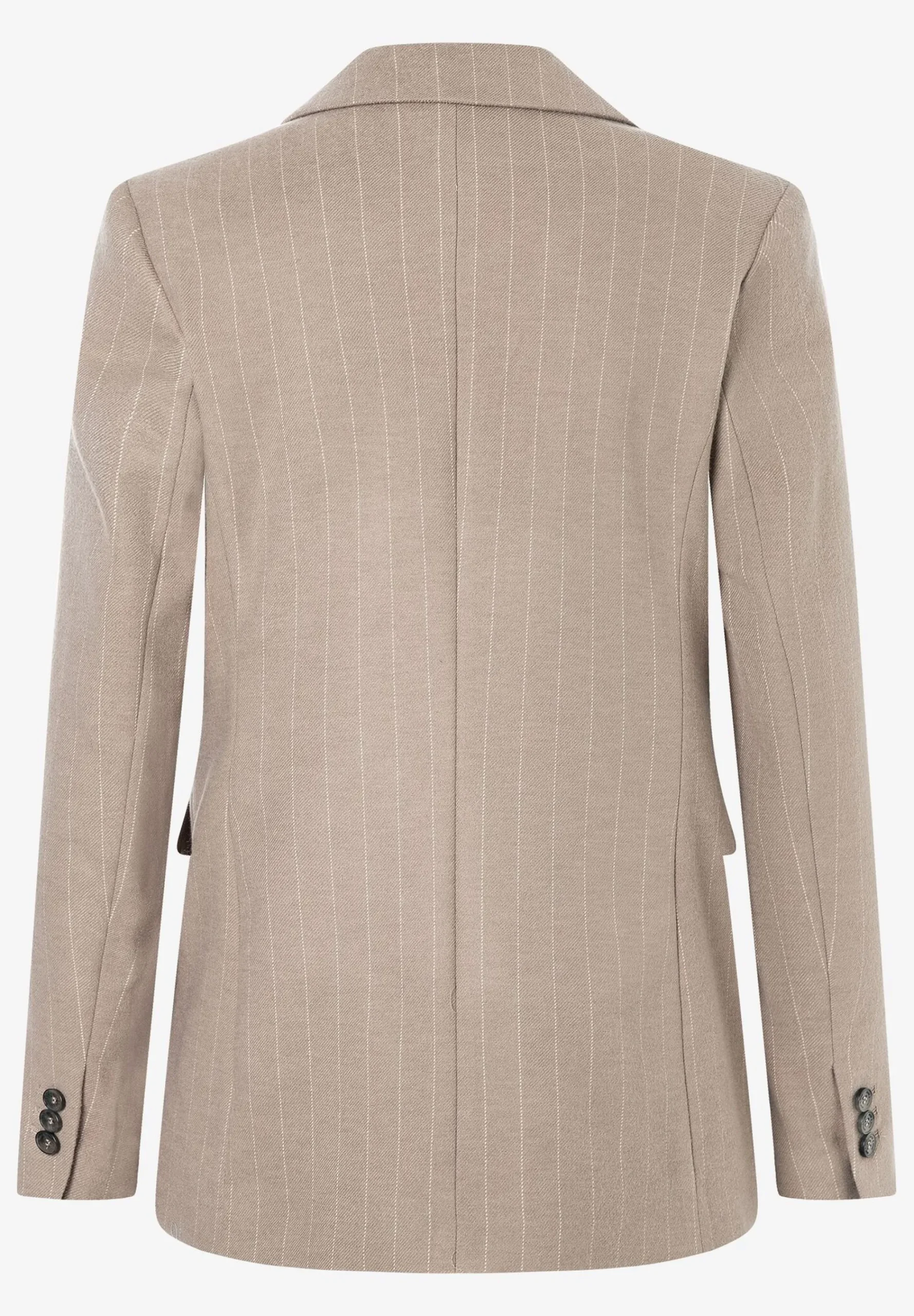 Fashion Nadelstreifenblazer, taupe, Herbst-Kollektion Blazer