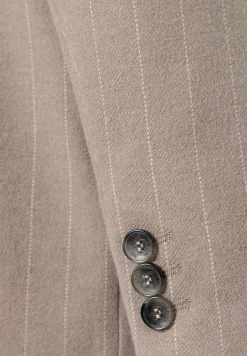 Fashion Nadelstreifenblazer, taupe, Herbst-Kollektion Blazer