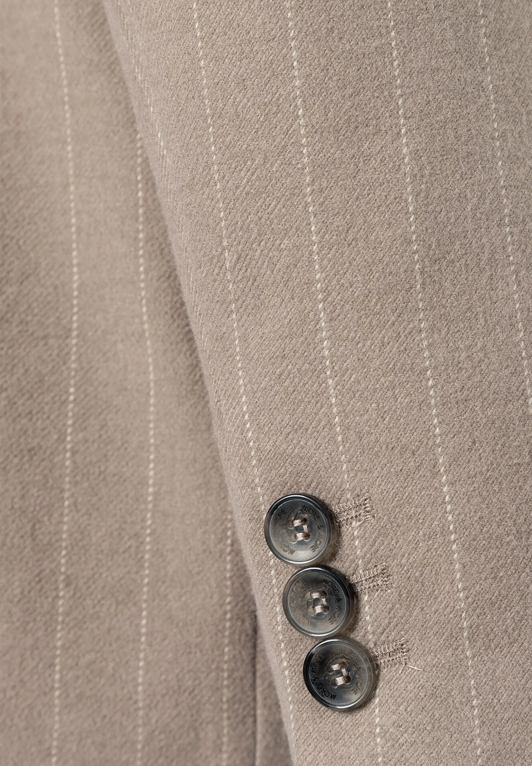 Fashion Nadelstreifenblazer, taupe, Herbst-Kollektion Blazer