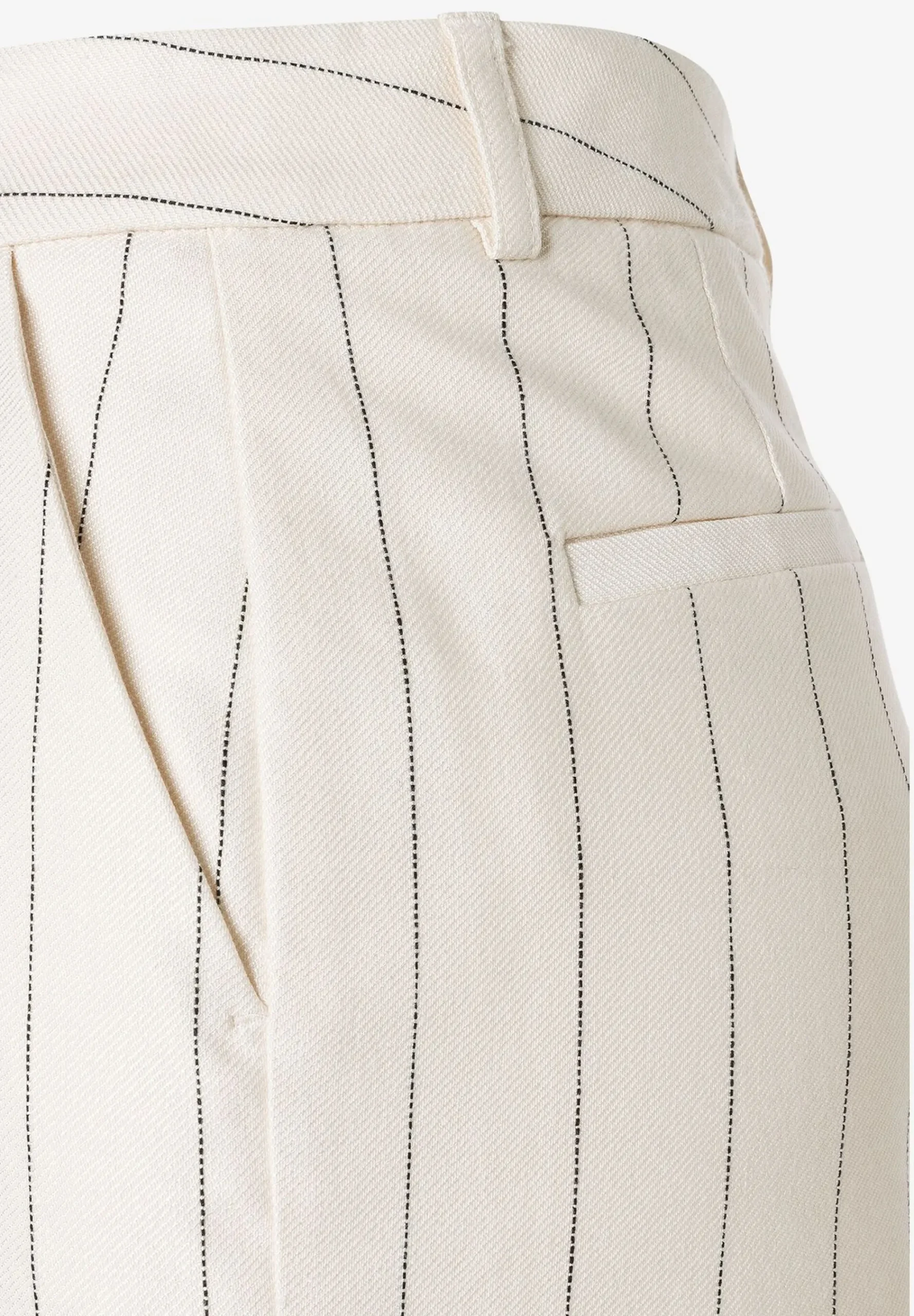 Discount Nadelstreifenhose, ecru/schwarz, Frühjahrs-Kollektion Hosen - Jeans