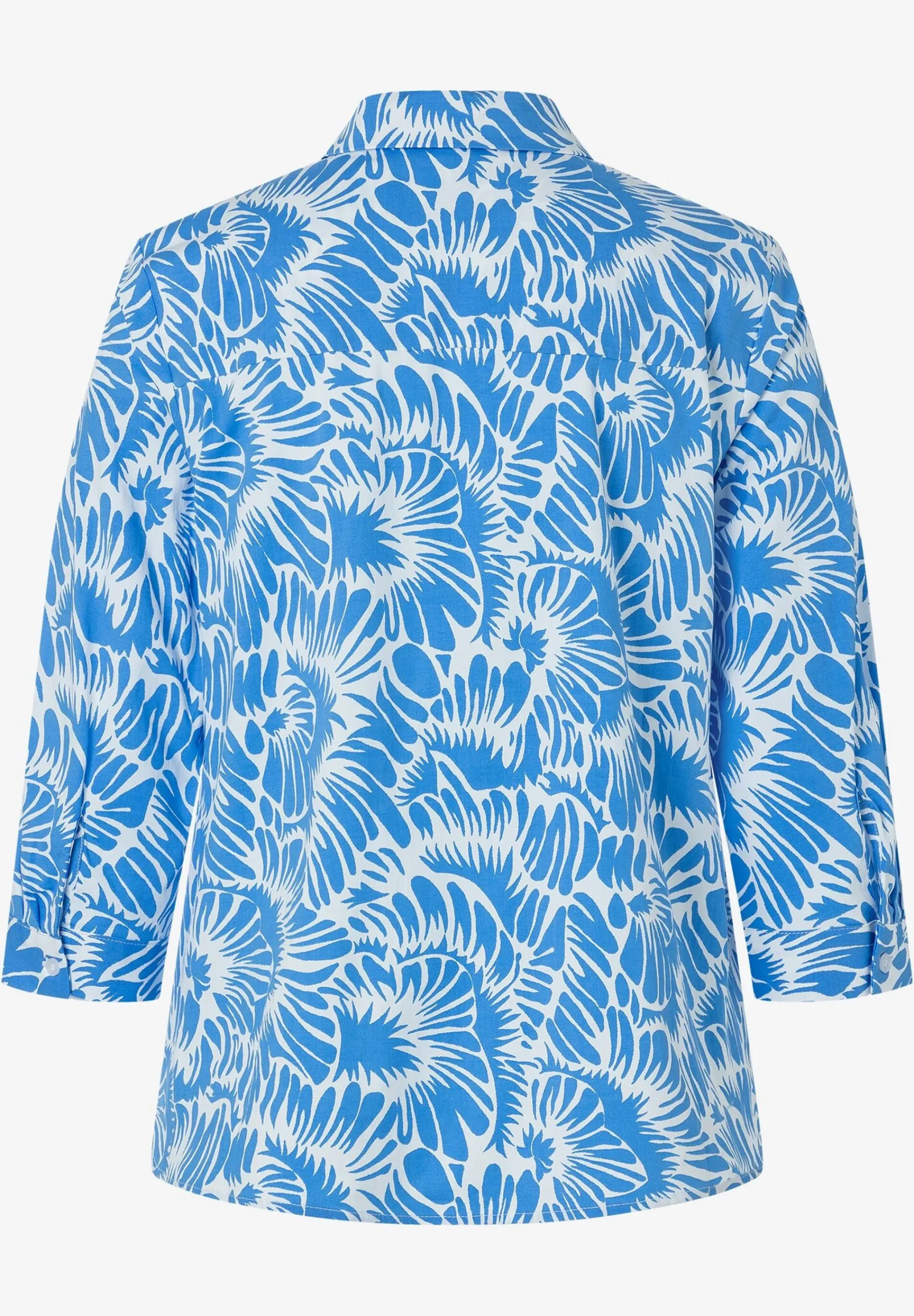 Clearance Printbluse, blau/weiß, Frühjahrs-Kollektion Blusen