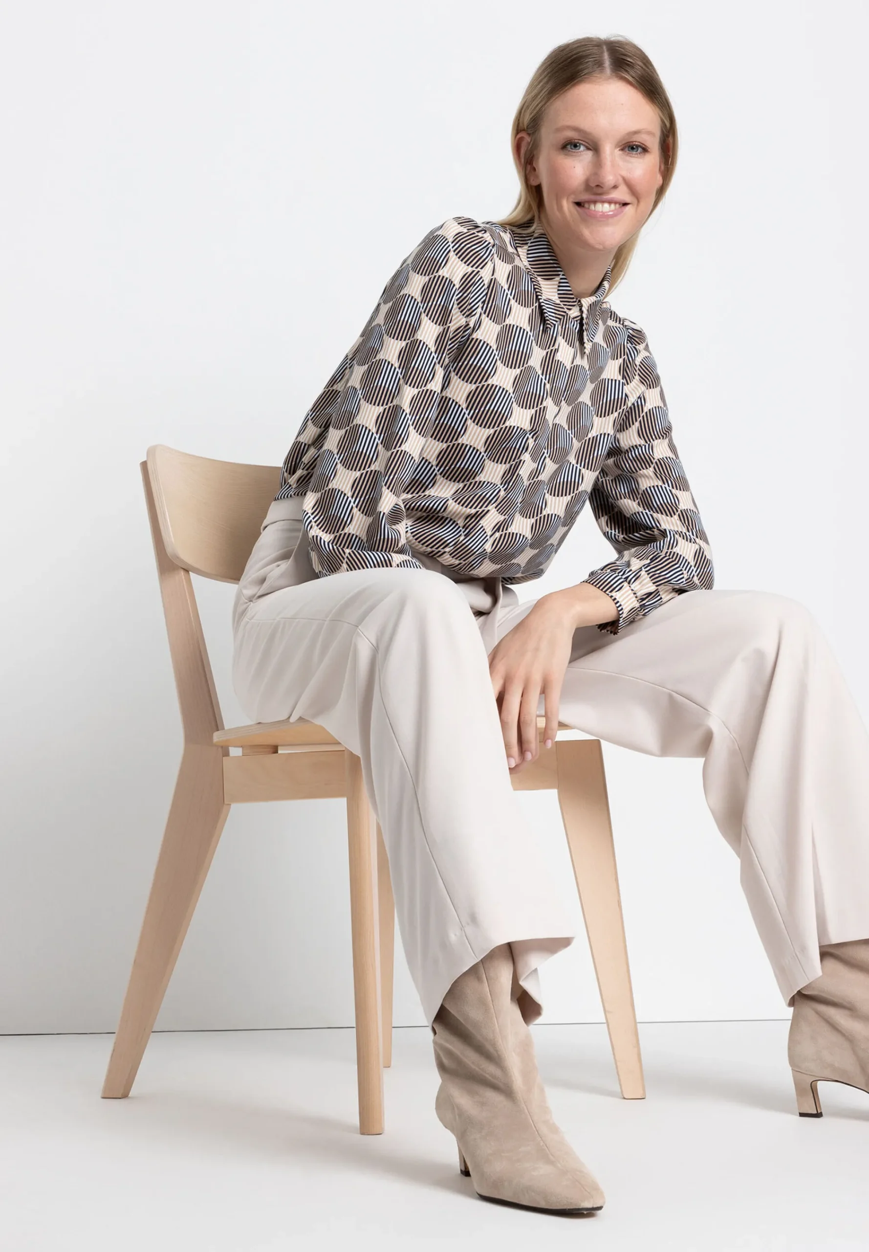 New Printbluse, Frühjahrs-Kollektion Blusen