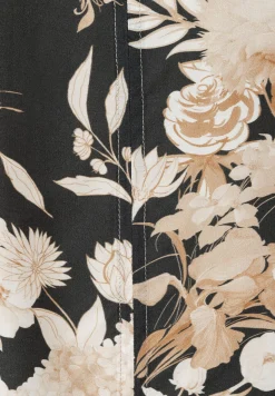 Fashion Printbluse mit Seidenanteil, MORE Blusen