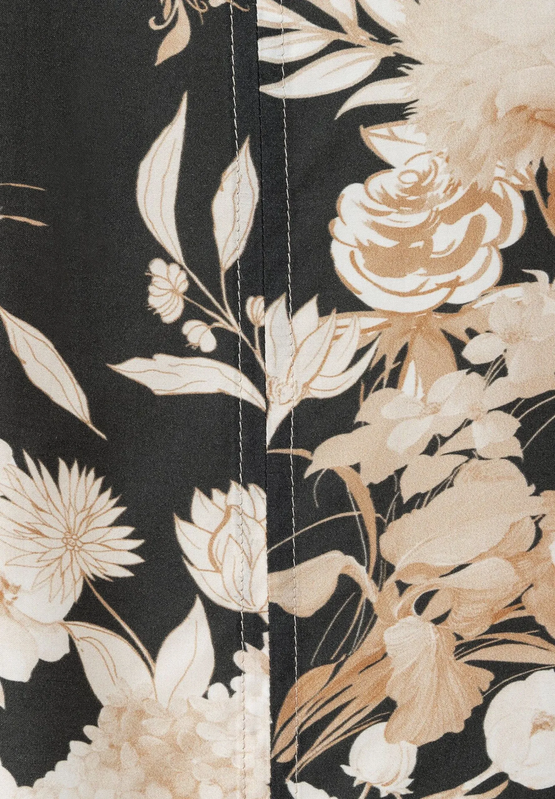 Fashion Printbluse mit Seidenanteil, MORE Blusen