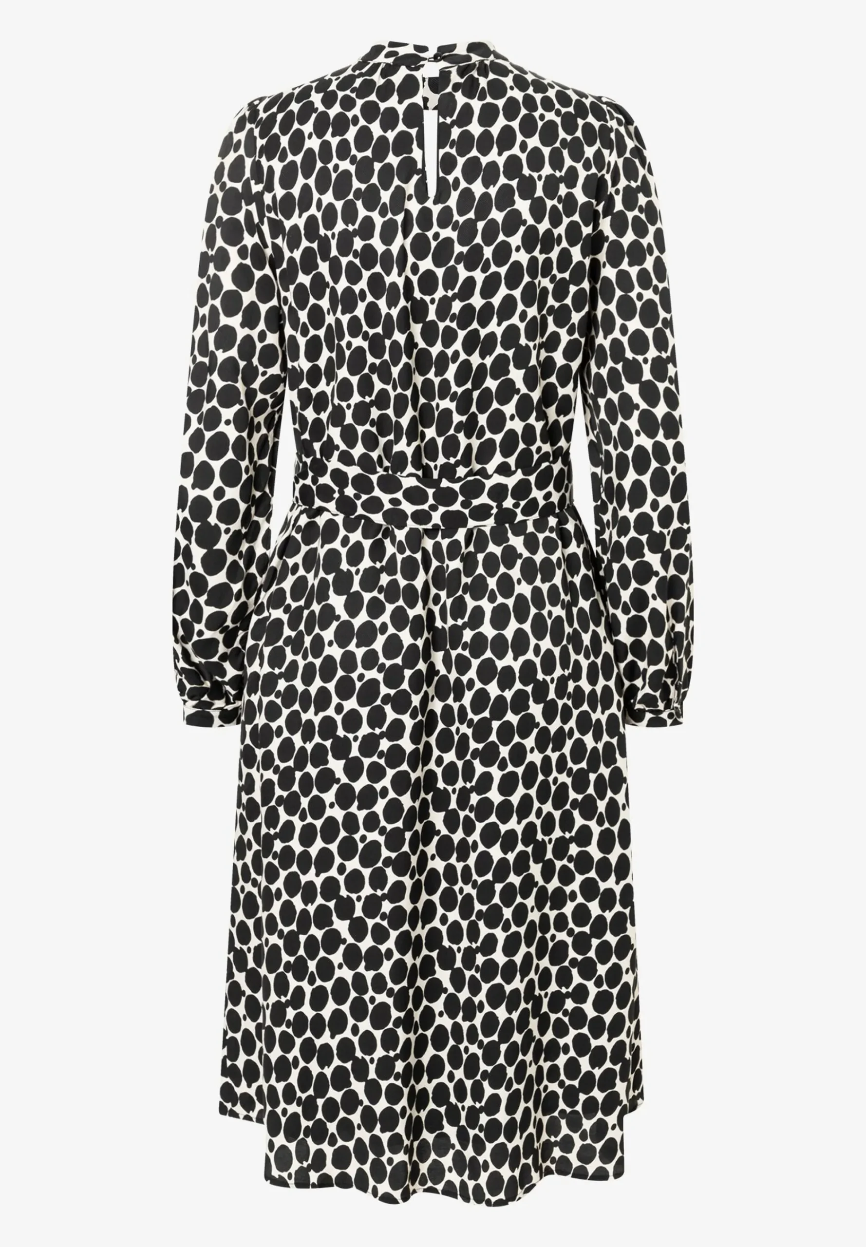 Discount Printkleid, großer Tupfen-Print, Frühjahrs-Kollektion Kleider - Jumpsuits