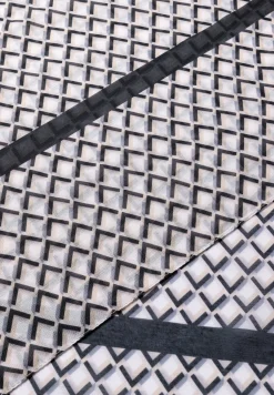 Outlet Printschal, schwarz/beige/ecru, Herbst-Kollektion Accessoires