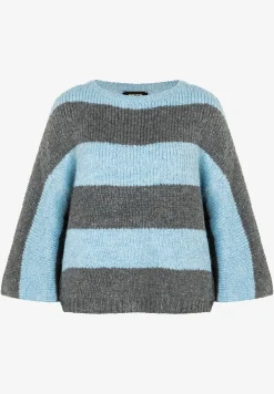 Online Pullover, gestreift, /hellblau, Herbst-Kollektion Pullover - Strick