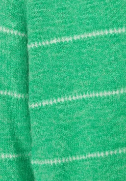 Discount Pullover mit feinen Streifen, soft warm green, Frühjahrs-Kollektion Pullover - Strick