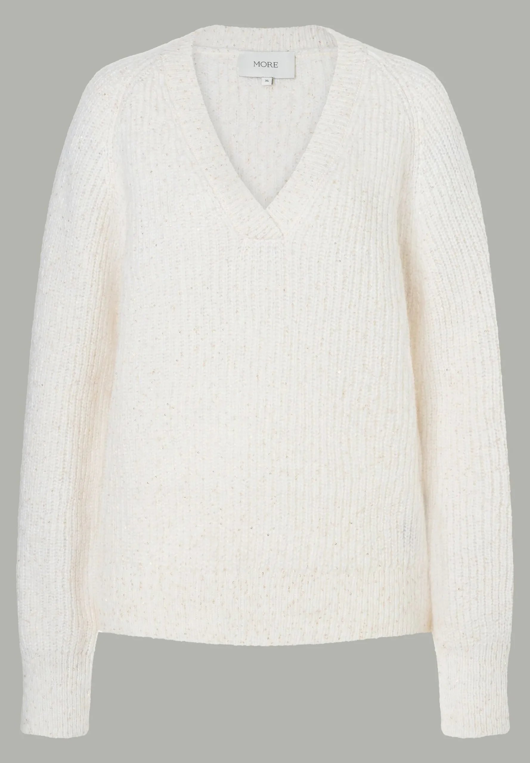 Clearance Pullover mit Mini-Pailletten, MORE Pullover - Strick
