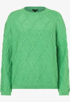 Online Pullover mit Rautenstruktur, soft warm green, Frühjahrs-Kollektion Pullover - Strick
