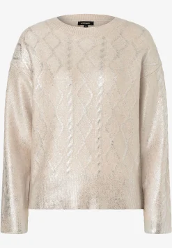 Outlet Pullover mit Silberbeschichtung, Herbst-Kollektion Pullover - Strick