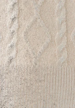 Outlet Pullover mit Silberbeschichtung, Herbst-Kollektion Pullover - Strick