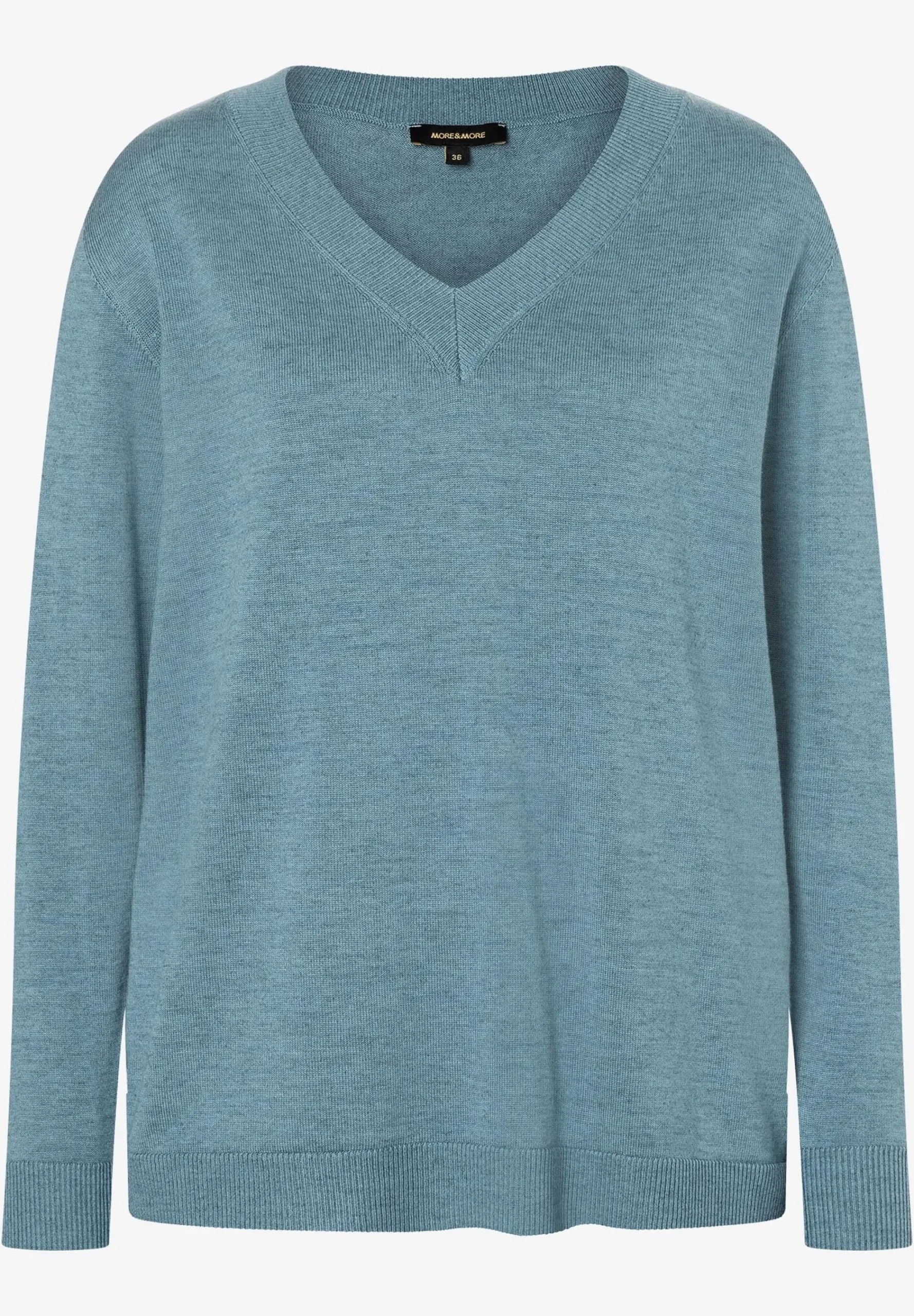 Discount Pullover mit V-Ausschnitt, greyblue, Herbst-Kollektion Pullover - Strick