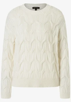 New Pullover mit Zopf, , Frühjahrs-Kollektion Pullover - Strick