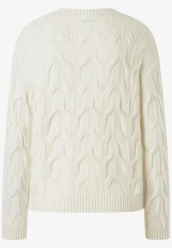 New Pullover mit Zopf, , Frühjahrs-Kollektion Pullover - Strick