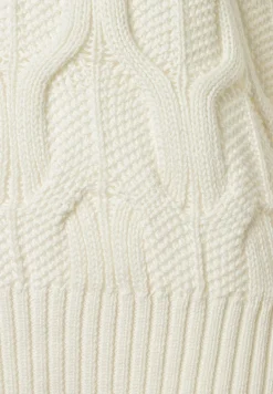 New Pullover mit Zopf, , Frühjahrs-Kollektion Pullover - Strick