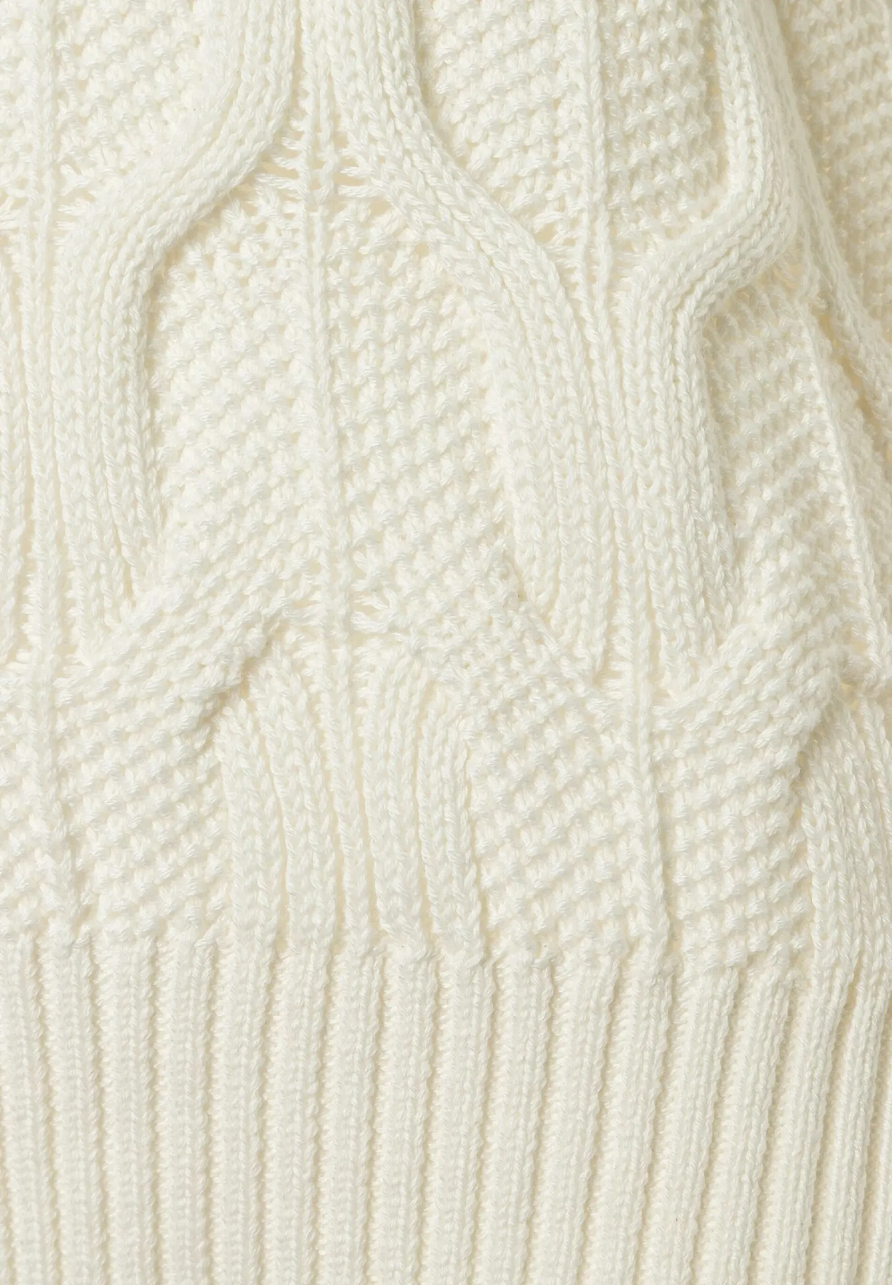 New Pullover mit Zopf, , Frühjahrs-Kollektion Pullover - Strick