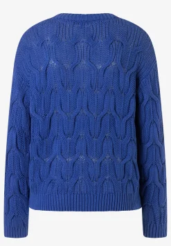 New Pullover mit Zopf, gitanes blue, Frühjahrs-Kollektion Pullover - Strick