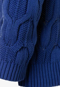 New Pullover mit Zopf, gitanes blue, Frühjahrs-Kollektion Pullover - Strick