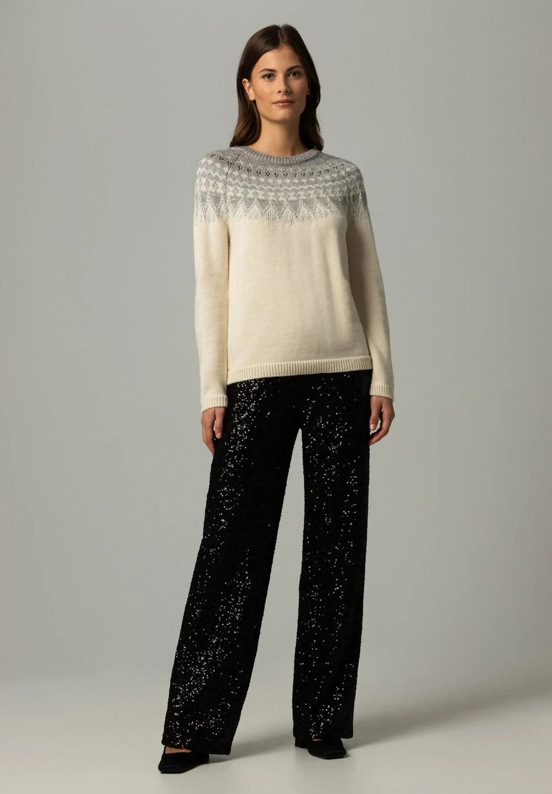 Clearance Pullover, Norweger-Muster, Winter-Kollektion Pullover - Strick