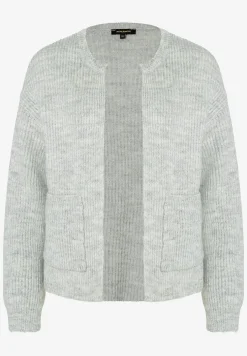 Discount Rippen-Strickjacke, melange, Herbst-Kollektion Pullover - Strick