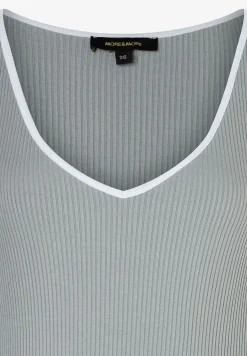 Outlet Rippentop mit weißem Rand, Frühjahrs-Kollektion T-shirts - Tops