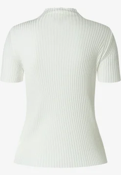 Fashion Rippstrick-Pullover, Kurzarm, Pullover - Strick