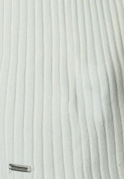 Fashion Rippstrick-Pullover, Kurzarm, Pullover - Strick