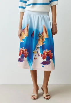 Best Rock mit Amalfi-Print, Frühjahrs-Kollektion Röcke