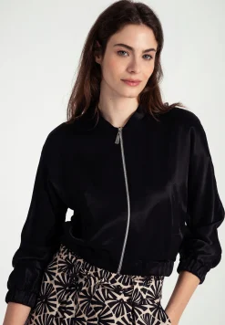 Sale Satin-Blouson, , Frühjahrs-Kollektion Blazer