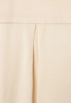 Outlet Satinbluse, powder creme, Herbst-Kollektion Blusen