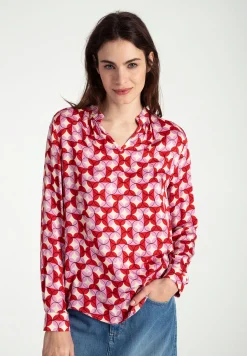 New Satinbluse, Print, Frühjahrs-Kollektion Blusen