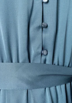 Best Satinkleid, greyblue, Herbst-Kollektion Kleider - Jumpsuits