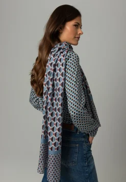 Discount Schal mit grafischem Print, Winter-Kollektion Accessoires