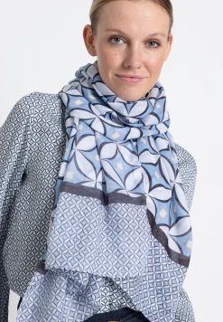 Outlet Schal mit grafischem Print, Frühjahrs-Kollektion Accessoires