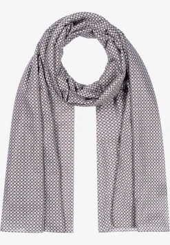 New Schal mit Minimal-Print, beige/schwarz/ecru, Herbst-Kollektion Accessoires