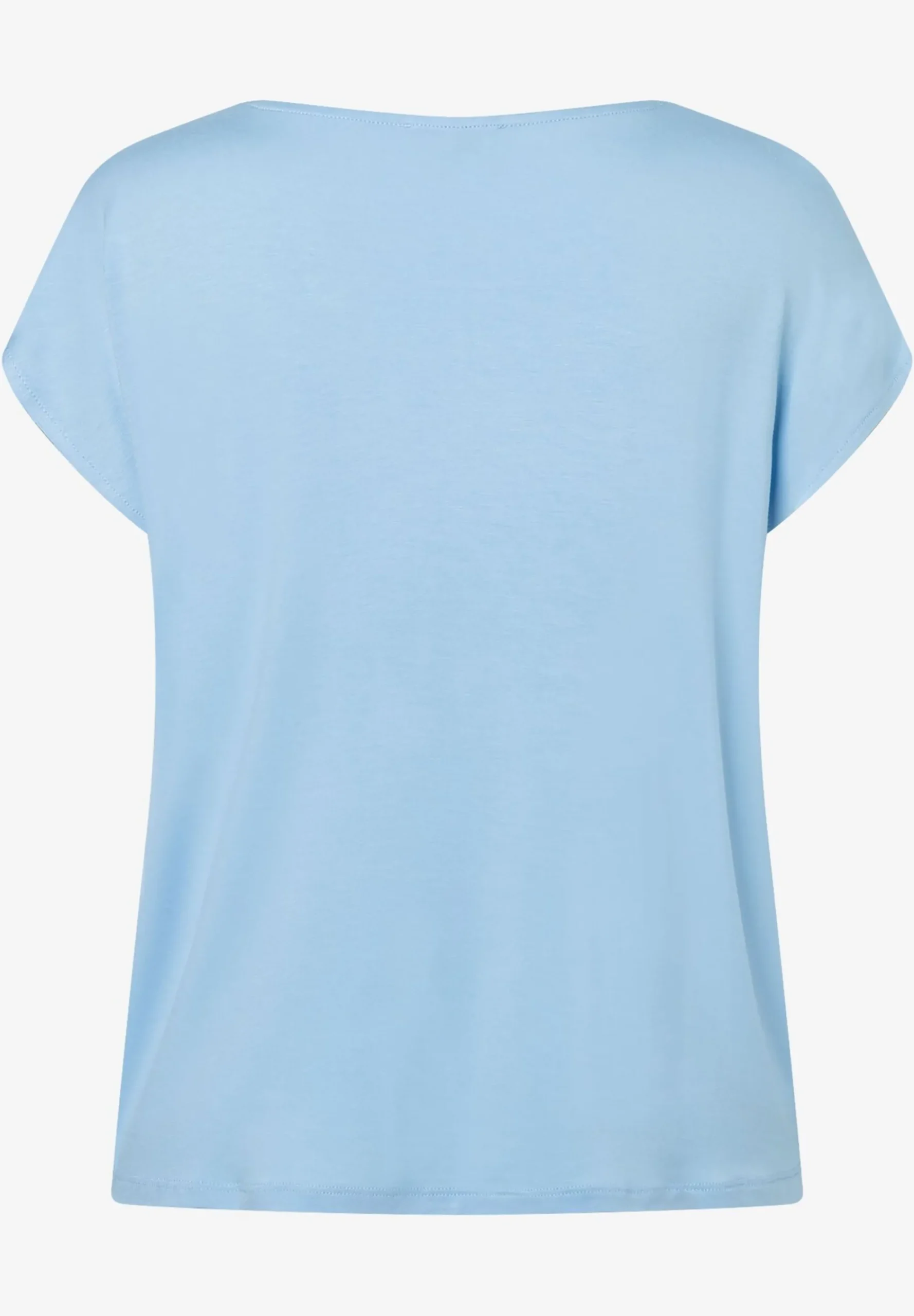 Sale Shirt mit Satinfront, fresh skyblue, Frühjahrs-Kollektion T-shirts - Tops