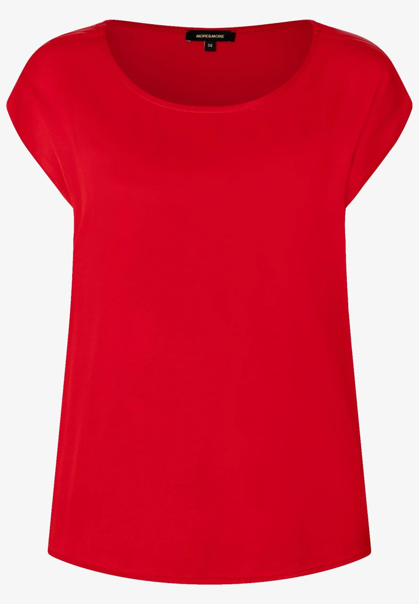 Fashion Shirt mit Satinfront, soft red, Frühjahrs-Kollektion T-shirts - Tops