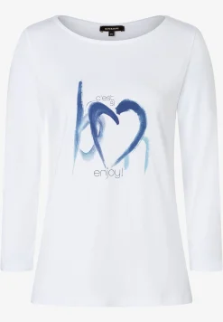 Sale Shirt mit Schriftzug, weiß, Frühjahrs-Kollektion T-shirts - Tops