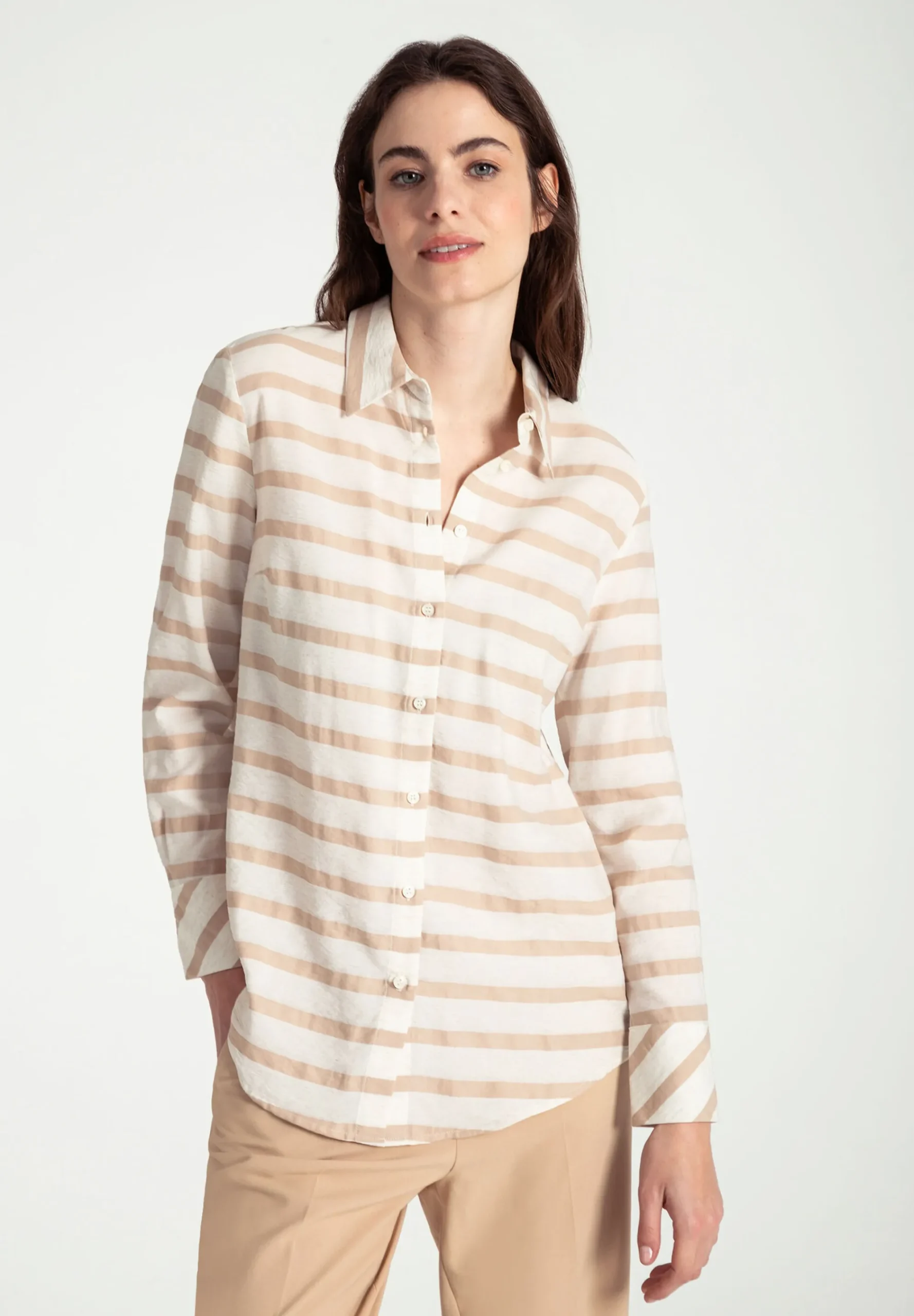 Outlet Streifenbluse, Frühjahrs-Kollektion Blusen
