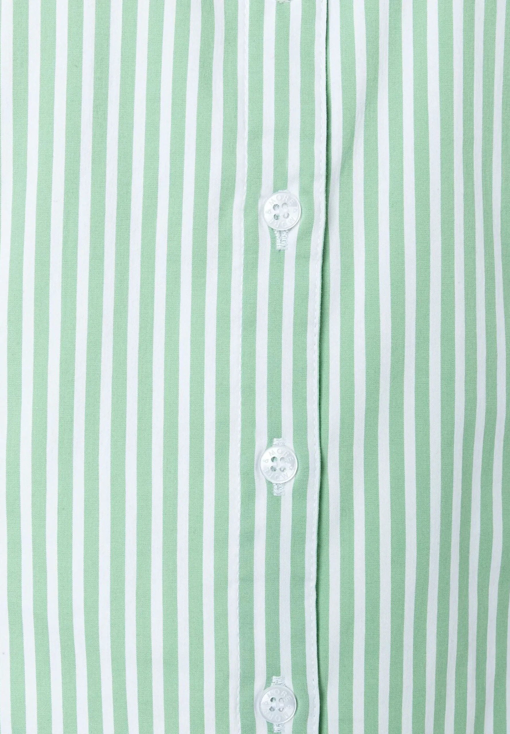 Fashion Streifenbluse, grün/weiß, Frühjahrs-Kollektion Blusen