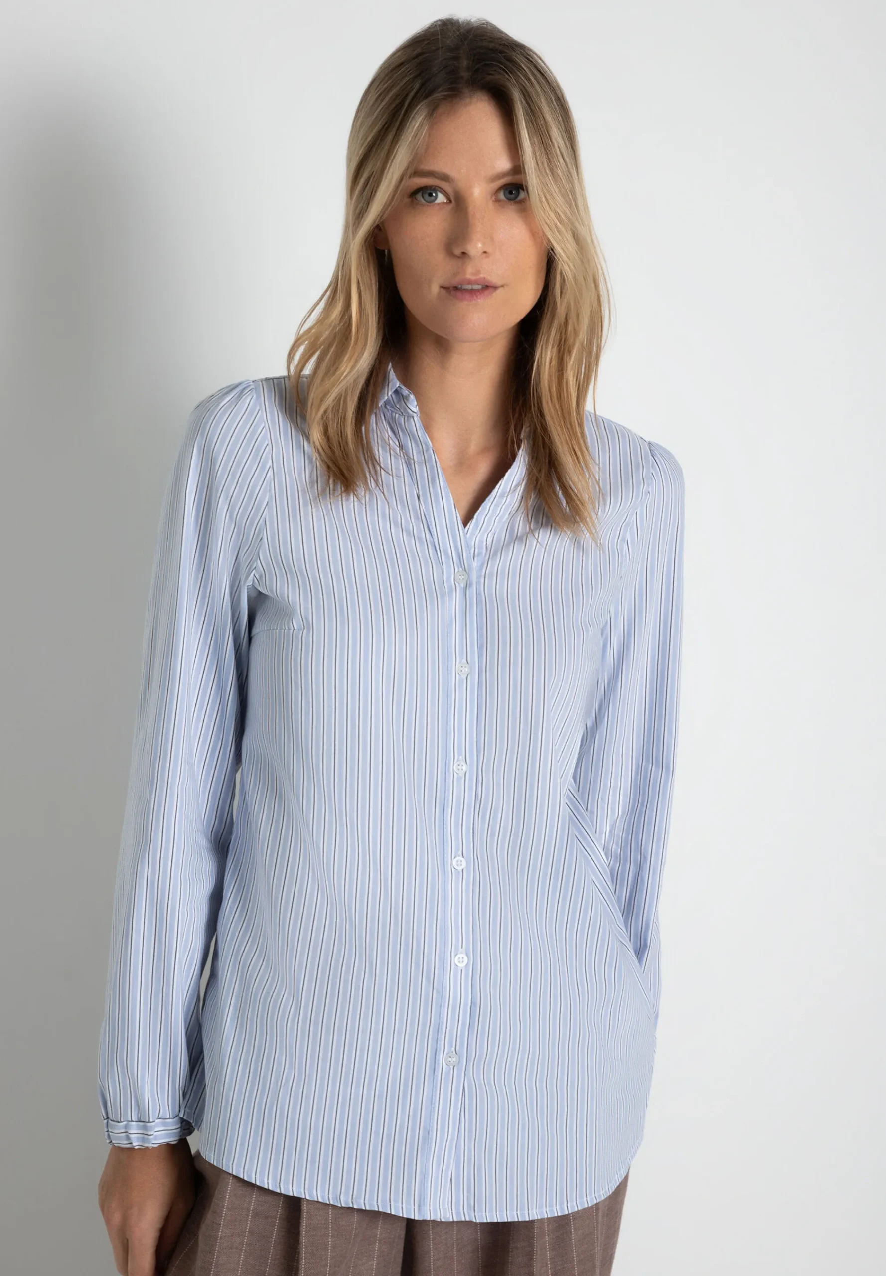 Outlet Streifenbluse, Herbst-Kollektion Blusen