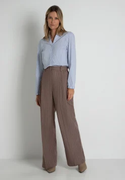 Outlet Streifenbluse, Herbst-Kollektion Blusen