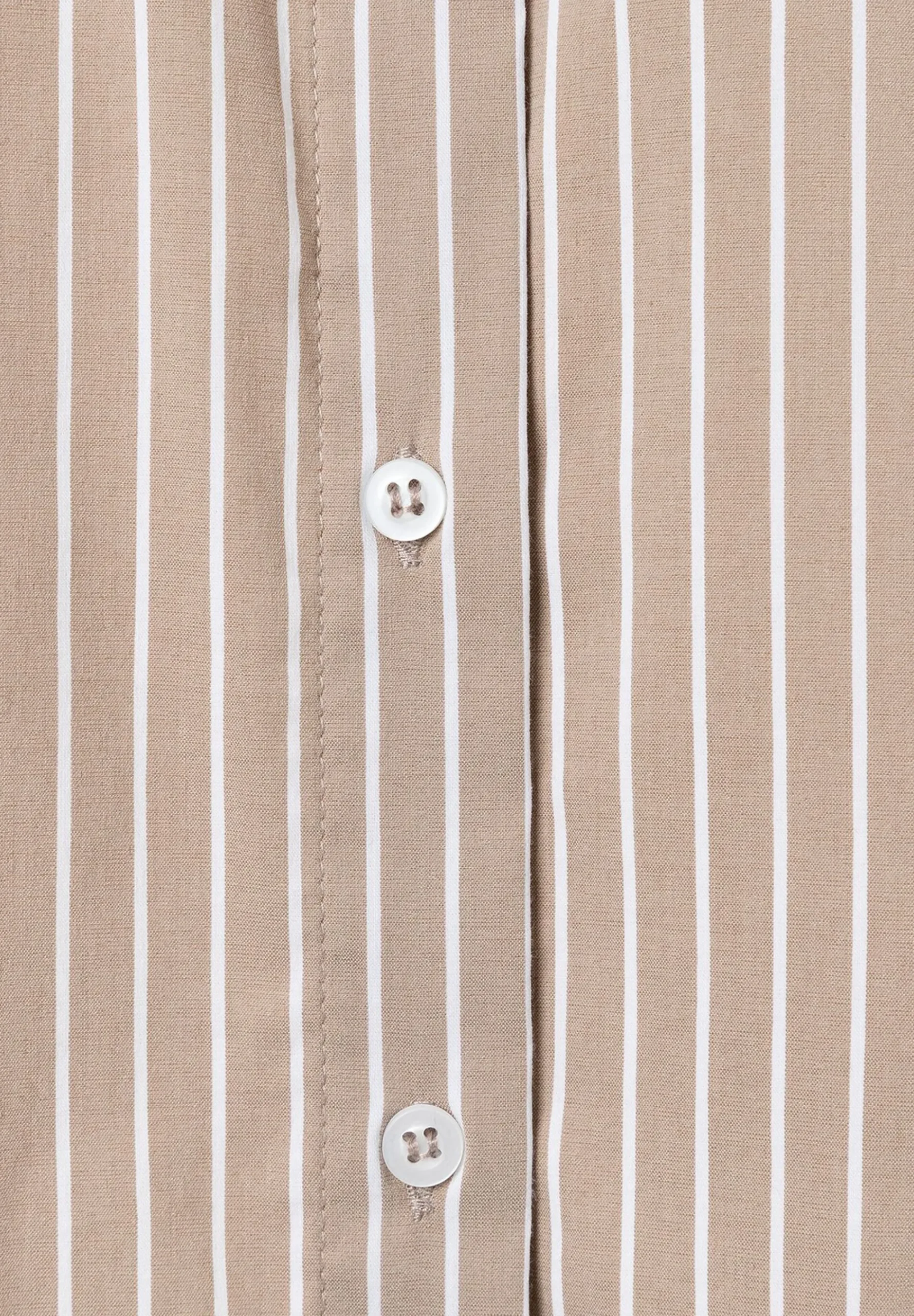 Discount Streifenbluse, taupe/weiß, Herbst-Kollektion Blusen