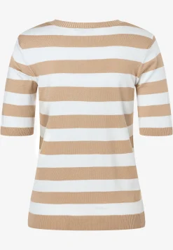 Fashion Streifen-Pullover, /ecru, Frühjahrs-Kollektion Pullover - Strick