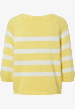 Hot Streifenpullover, /weiß, Frühjahrs-Kollektion Pullover - Strick