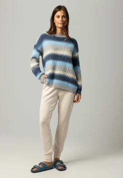 Outlet Streifenpullover mit Farbverlauf, Winter-Kollektion Pullover - Strick