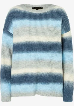 Outlet Streifenpullover mit Farbverlauf, Winter-Kollektion Pullover - Strick